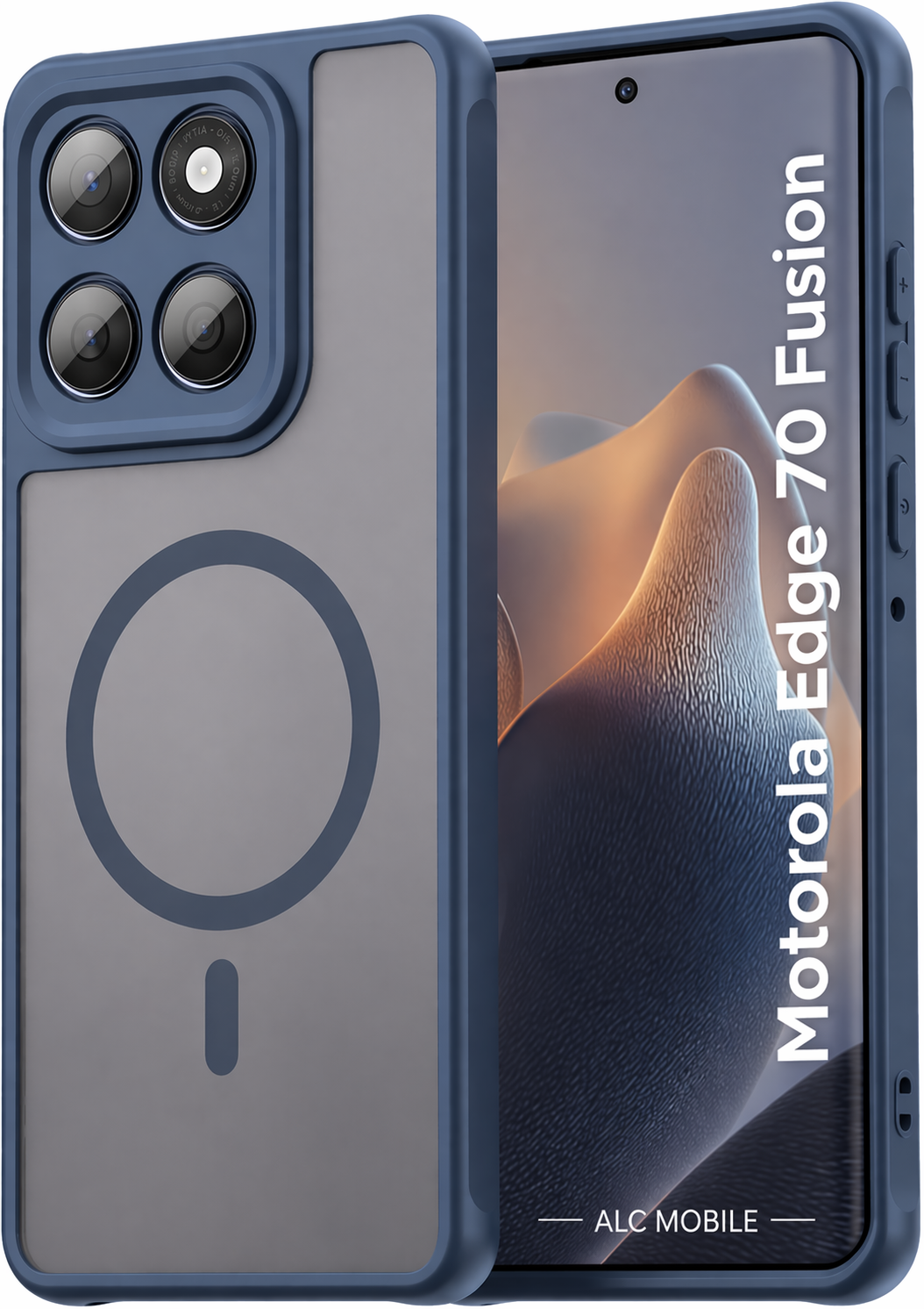 Husa Motorola Edge 70 Fusion Matte Albastru