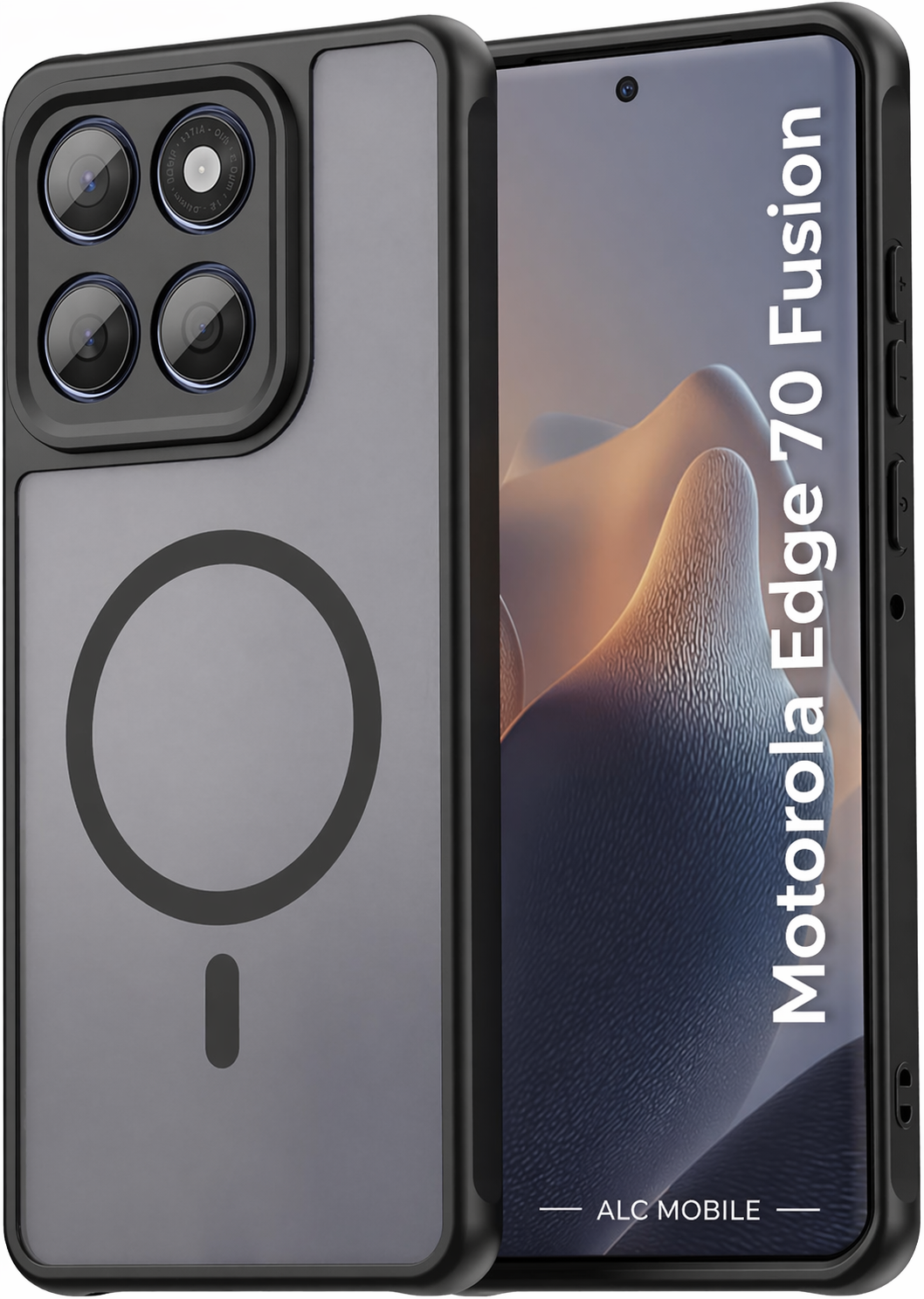 Husa Motorola Edge 70 Fusion Matte Negru